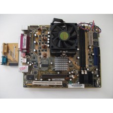 Asus Socket 754 K8ST/DP R2.00 Motherboard With AMD Sempron 2800 1.60 GHz Cpu