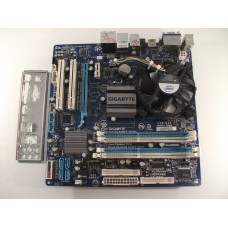 Gigabyte GA-EG41MFT-US2H Motherboard With Intel Core 2 Duo E7400 2.80 GHz Cpu