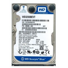 Western Digital WD3200BEVT - 60ZCT1 320Gb 2.5" Laptop SATA Hard Drive