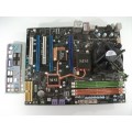 MSI MS-7380 P7N SLI Socket 775 Motherboard With Core 2 Duo E7400 2.80 GHz Cpu