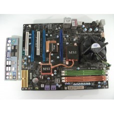 MSI MS-7380 P7N SLI Socket 775 Motherboard With Core 2 Duo E7400 2.80 GHz Cpu
