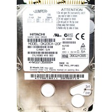 Hitachi DK23CA-20F 20Gb 2.5" Laptop IDE PATA Hard Drive