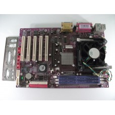 Jetway PT800DBP Socket 478 Motherboard With Intel Celeron 2.40 GHz Cpu