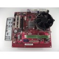 MSI MS-7504 Socket 775 Motherboard With Intel Core 2 Quad Q8200 2.33 GHz Cpu