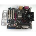 AOpen MX4LR Socket 478 Motherboard With Intel Pentium 1.80 GHz Cpu