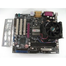 AOpen MX4LR Socket 478 Motherboard With Intel Pentium 1.80 GHz Cpu