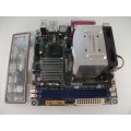 Pegatron IPX41-R3 REV: 1.01 Motherboard With Intel Core 2 Duo E7500 Cpu Side Fan