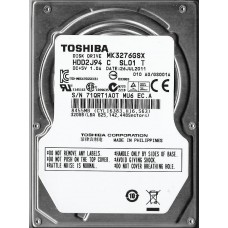 Toshiba MK3276GSX 320Gb 2.5" Laptop Internal SATA Hard Drive