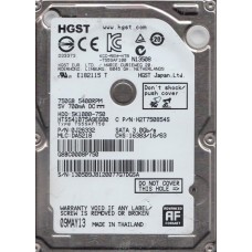 HGST 5K1000-750 750Gb 2.5" Internal Laptop SATA Hard Drive