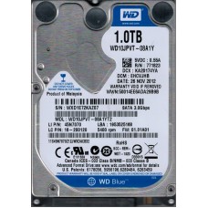 Western Digital WD10JPVT - 08A1YT2 1.0TB 2.5" Laptop Internal SATA Hard Drive