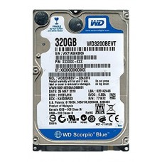Western Digital WD3200BEVT - 22A23T0 320Gb 2.5" Laptop SATA Hard Drive