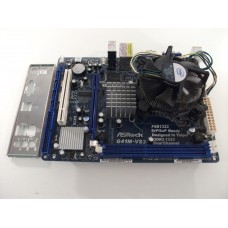 Asrock G41M-VS3 Socket 775 Motherboard With Intel Core 2 Duo E6500 2.93 GHz Cpu