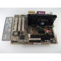 MSI MS6183 VER:1 Slot 1 Motherboard With Intel Pentium 3 500 MHz Cpu