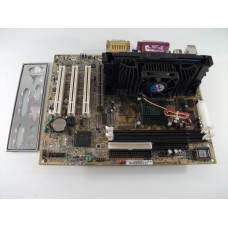 MSI MS6183 VER:1 Slot 1 Motherboard With Intel Pentium 3 500 MHz Cpu