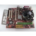 MSI MS-7255 VER:2.1 Socket 775 Motherboard With Intel Dual Core E2160 1.80 GHz Cpu