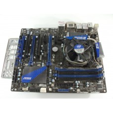 MSI Z68A-GD80 (G3) MS-7672 Motherboard With Intel i3-2100 3.10 GHz Cpu