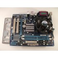 Gigabyte GA-G31M-ES2L Motherboard With Intel Core 2 Duo E7500 2.93 GHz Cpu
