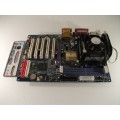 Gigabyte GA-8PE667 Socket 478 Motherboard With Intel Pentium 2.40 GHz Cpu
