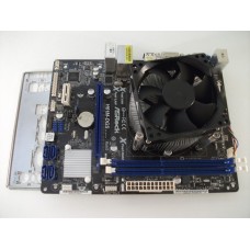 Asrock H61M-DGS Socket 1155 Motherboard With Intel i7 2600 3.40 GHz Cpu