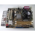 Asus P5KPL-VM/V Socket 775 Motherboard With Intel Celeron E1600 2.40 GHz Cpu