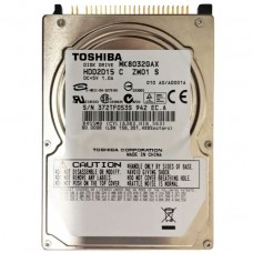 Toshiba MK8032GAX 80Gb 2.5" Internal PATA Hard Drive
