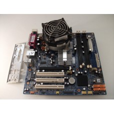 ECS 945G-M2 L-I945E Socket 775 Motherboard With Intel Pentium 2.80 GHz Cpu