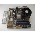 Pegatron IPMEL-PRC Motherboard With Intel Pentium Dual Core E5200 2.50 GHz Cpu