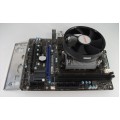 MSI FM2-A55M-E33 Motherboard With AMD A4 5300 3.40 GHz Cpu