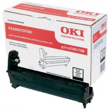 OKI Genuine Black Image Drum For C5600/C5700 p/n 43381708