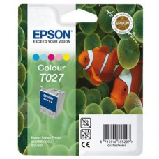 Genuine Epson Ink Cartridge T027 Colour