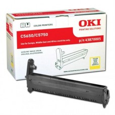 OKI C5650/C5750 Genuine Yellow Image Drum 43870005