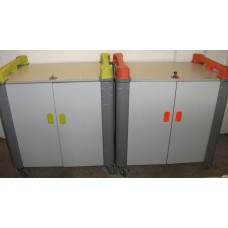 Job Lot 2x LapCabby Laptop 16-Way Storage Trolley