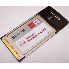 Belkin P10408-A Wireless G F5D7010v8 PCMCIA Notebook Card