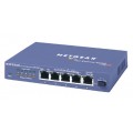 Netgear FS105 5-Port 10/100 Mbps Fast Ethernet Switch With PSU