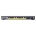 Netgear ProSafe GS110TP 8-Port Gigabit Smart Switch With PoE And Fiber Uplink