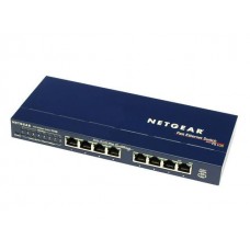 Netgear FS108 8-Port 10/100 Fast Ethernet Switch With Power Adapter