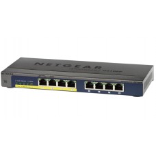 Netgear Prosafe GS108P 8 Port 10/100/1000 Switch With 4 Port PoE
