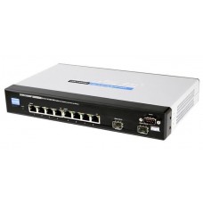 Linksys SRW2008MP 8-Port 10/100/1000 Gigabit Switch With Webview And PoE With PSU