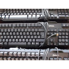 Job Lot 5x Dell RT7D50, KB212-B Black USB Keyboards