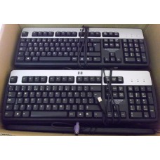 Job Lot 14x Hewlett Packard USB & PS2 Keyboards