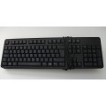 Job Lot 2x Dell KB212-B 0DJ491 Black USB Keyboards