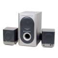 Altec Lansing 221 2.1 Amplified Speaker System Subwoofer With Pair Of Stereo Speakers