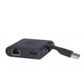 Dell Adapter DA200 - USB-C to HDMI/VGA/Ethernet/USB 3.0