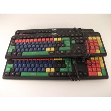 Job Lot 3x RM Accuratus KYBAC201U-MIXRM ACK-201U USB Keyboard