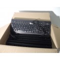 Job Lot 10x Fujitsu KB410 USB Keyboards