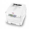 OKI C5650 Network Workgroup Colour Laser Printer With Toners 90% Black...