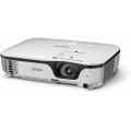 Epson EB-X12 H429B LCD Projector 1702 Lamp Hours Used With Remote Control