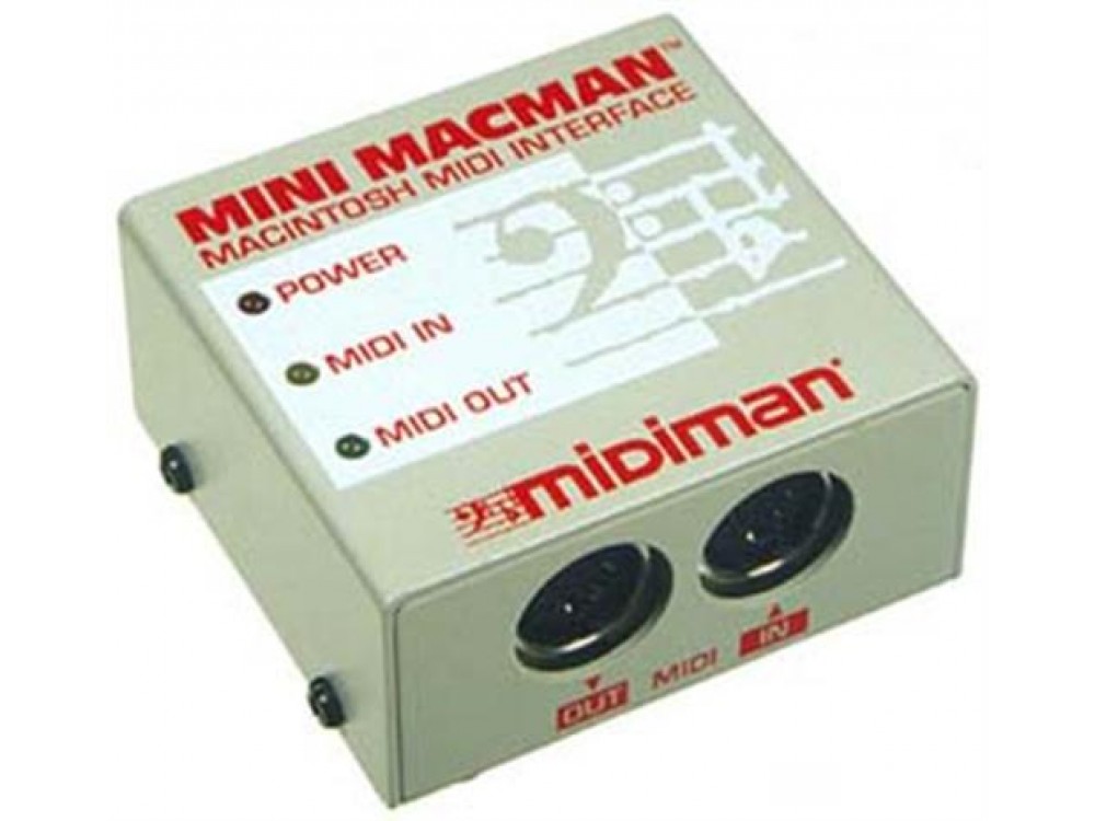 Midiman Mini Macman Macintosh Midi Interface