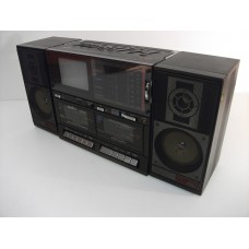 Saisho PTV 880 Monochrome TV Ghetto Blaster Boombox